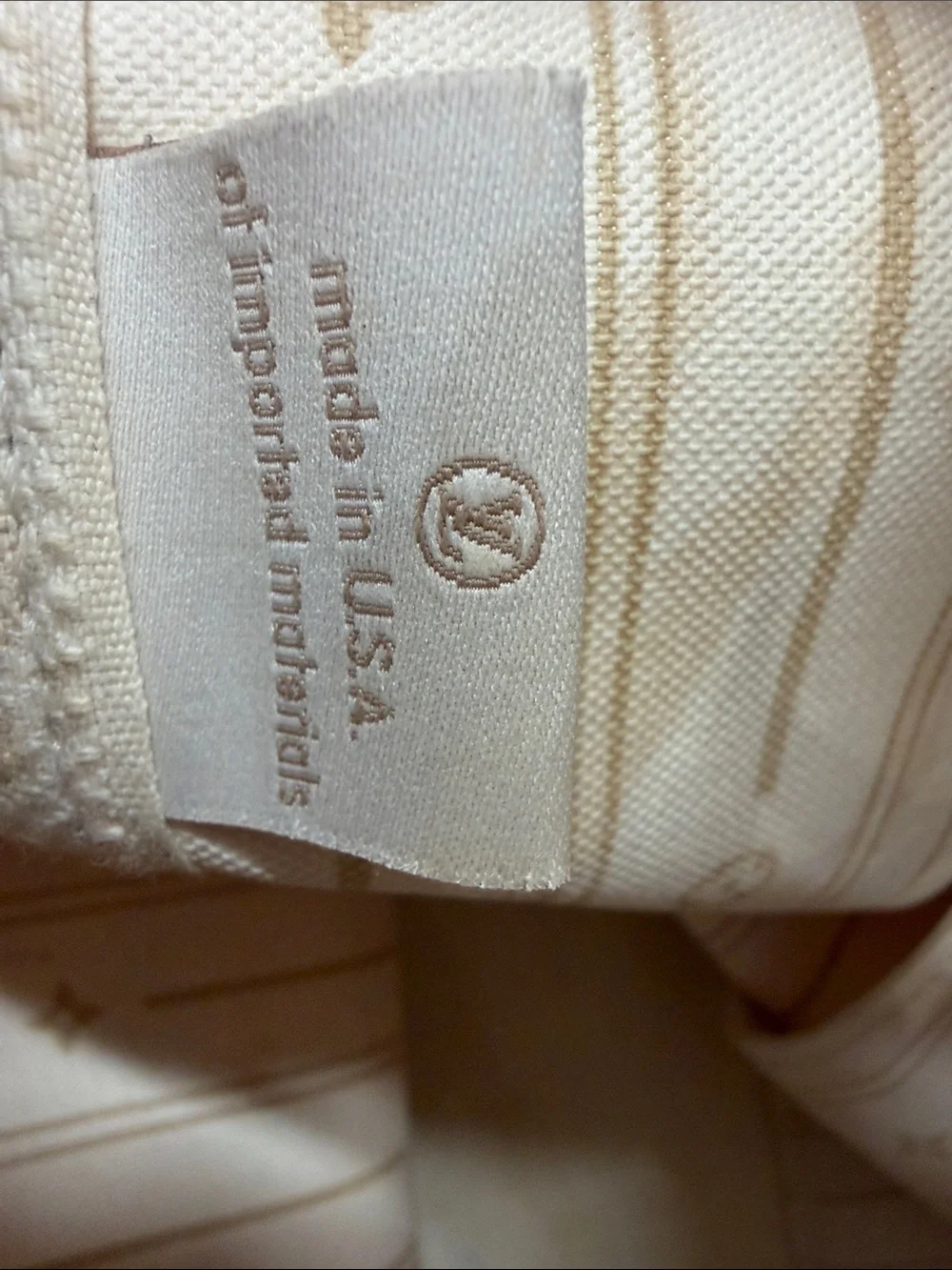 Louis Vuitton Damier Azur Canvas Tote with Tan Leather Trim